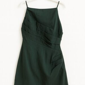 Zara Dark Green Mini Dress